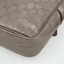 GUCCI GG Implementation Schultertasche PVC Pink Silber 233268 Auth BA12559A-15