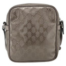 GUCCI GG Implementation Schultertasche PVC Pink Silber 233268 Auth BA12559A-2