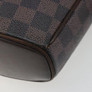 LOUIS VUITTON Damier Ebene Ipanema PM Shoulder Bag N51294 LV Auth BA12561-14