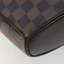 LOUIS VUITTON Damier Ebene Ipanema PM Shoulder Bag N51294 LV Auth BA12561-15