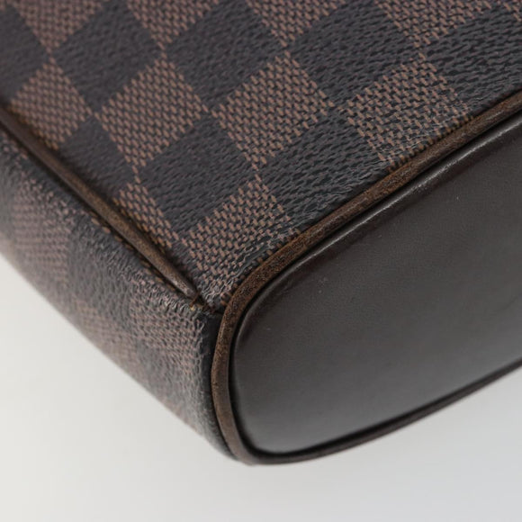 LOUIS VUITTON Damier Ebene Ipanema PM Shoulder Bag N51294 LV Auth BA12561