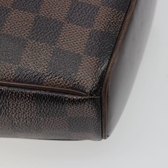 LOUIS VUITTON Damier Ebene Ipanema PM Shoulder Bag N51294 LV Auth BA12561