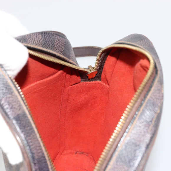 LOUIS VUITTON Damier Ebene Ipanema PM Shoulder Bag N51294 LV Auth BA12561