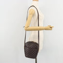 LOUIS VUITTON Damier Ebene Ipanema PM Shoulder Bag N51294 LV Auth BA12561-22