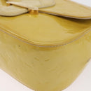 LOUIS VUITTON Vernis Bell Flower GM Tas Broncorail M91706 LV Auth BA12566-14