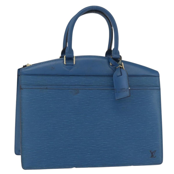 LOUIS VUITTON Epi Riviera Hand Bag Blue M48185 LV Auth BA12568