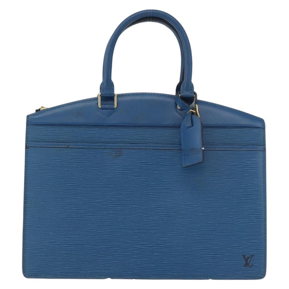 LOUIS VUITTON Epi Riviera Hand Bag Blue M48185 LV Auth BA12568
