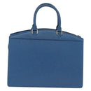 LOUIS VUITTON Epi Riviera Hand Bag Blue M48185 LV Auth BA12568-2