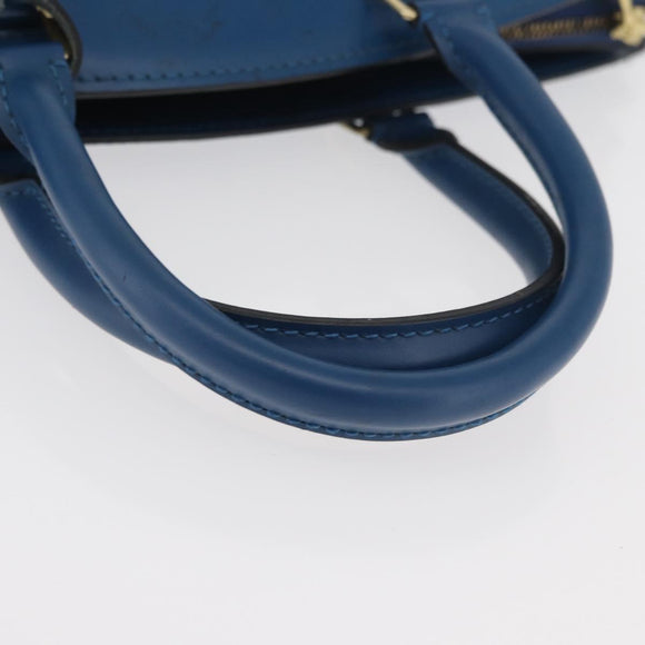 LOUIS VUITTON Epi Riviera Hand Bag Blue M48185 LV Auth BA12568