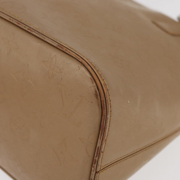 LOUIS VUITTON Monogram Mat Stockton Tote Bag Amble M55117 LV Auth BA12569