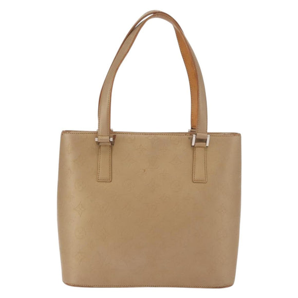 LOUIS VUITTON Monogram Mat Stockton Tote Bag Amble M55117 LV Auth BA12569