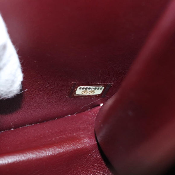 CHANEL Matelasse 25 Single Flap Chain Bag Caviar Skin Pink CC Auth BA1256AM