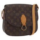 LOUIS VUITTON Monogram Saint Cloud GM Shoulder Bag M51242 LV Auth BA12572-1