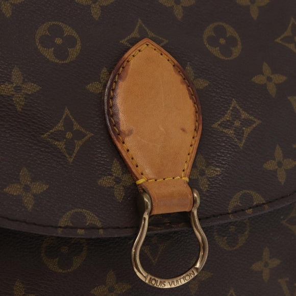 LOUIS VUITTON Monogram Saint Cloud GM Shoulder Bag M51242 LV Auth BA12572