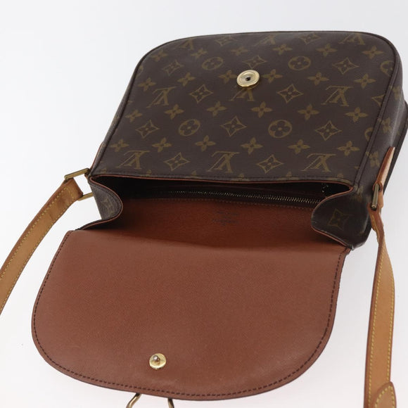 LOUIS VUITTON Monogram Saint Cloud GM Shoulder Bag M51242 LV Auth BA12572