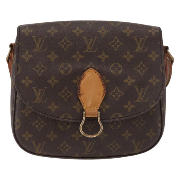 LOUIS VUITTON Monogram Saint Cloud GM Shoulder Bag M51242 LV Auth BA12572