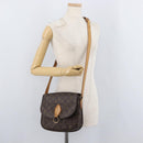 LOUIS VUITTON Monogram Saint Cloud GM Shoulder Bag M51242 LV Auth BA12572-25