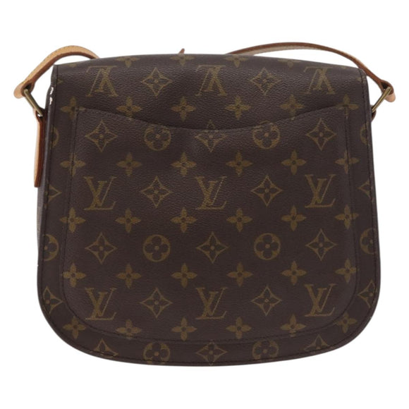 LOUIS VUITTON Monogram Saint Cloud GM Shoulder Bag M51242 LV Auth BA12572