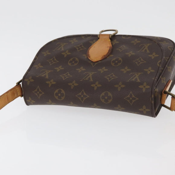 LOUIS VUITTON Monogram Saint Cloud GM Shoulder Bag M51242 LV Auth BA12572