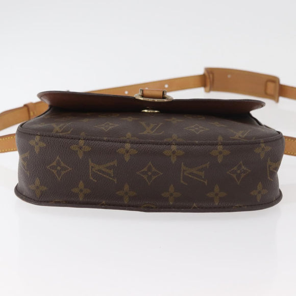 LOUIS VUITTON Monogram Saint Cloud GM Shoulder Bag M51242 LV Auth BA12572