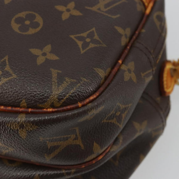 LOUIS VUITTON Monogram Reporter PM Shoulder Bag M45254 LV Auth BA12573
