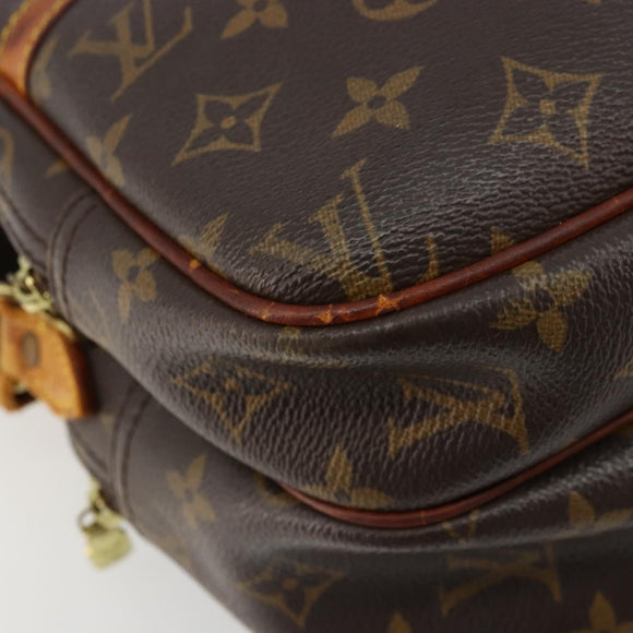 LOUIS VUITTON Monogram Reporter PM Shoulder Bag M45254 LV Auth BA12573