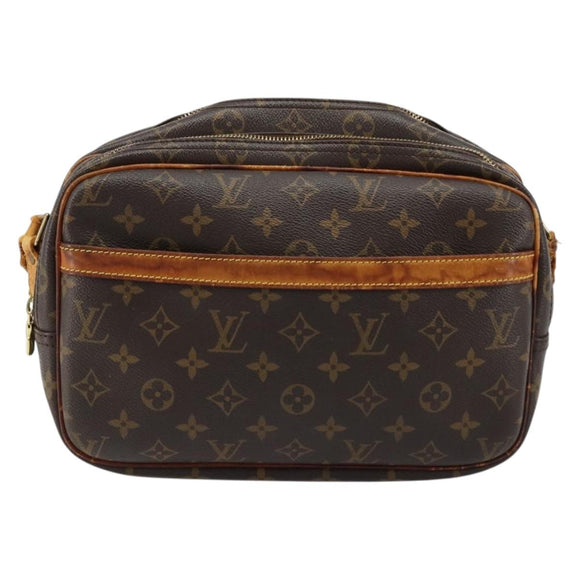 LOUIS VUITTON Monogram Reporter PM Shoulder Bag M45254 LV Auth BA12573