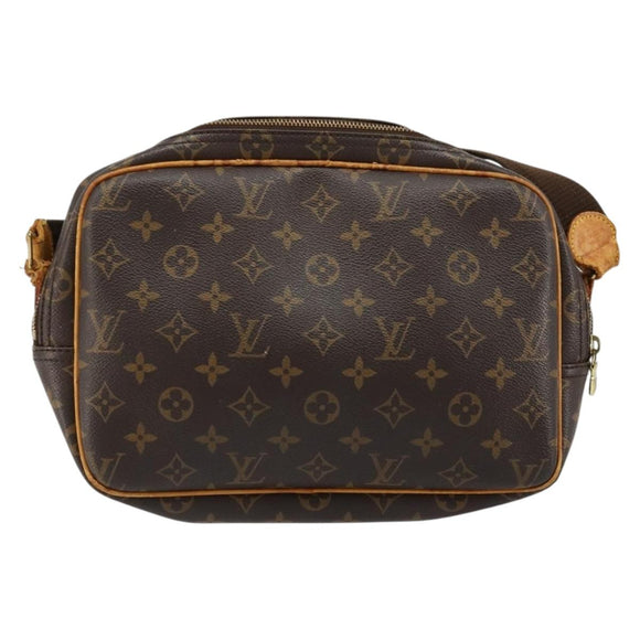 LOUIS VUITTON Monogram Reporter PM Shoulder Bag M45254 LV Auth BA12573