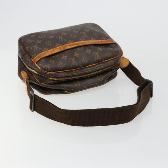 LOUIS VUITTON Monogram Reporter PM Shoulder Bag M45254 LV Auth BA12573