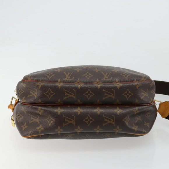 LOUIS VUITTON Monogram Reporter PM Shoulder Bag M45254 LV Auth BA12573