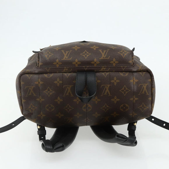 LOUIS VUITTON Monogram Palm Springs MM Backpack M44874 LV Auth BA12578