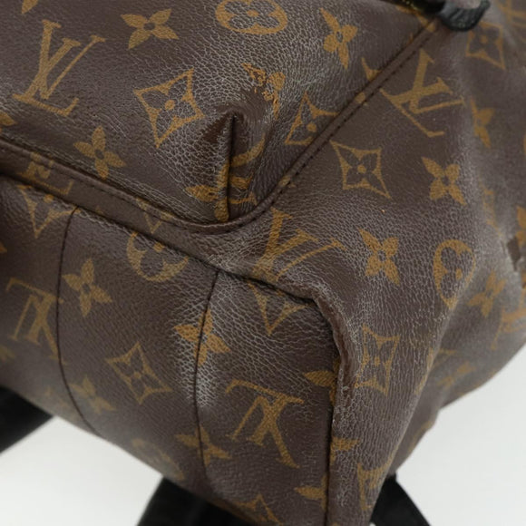LOUIS VUITTON Monogram Palm Springs MM Backpack M44874 LV Auth BA12578