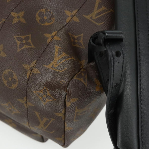 LOUIS VUITTON Monogram Palm Springs MM Backpack M44874 LV Auth BA12578