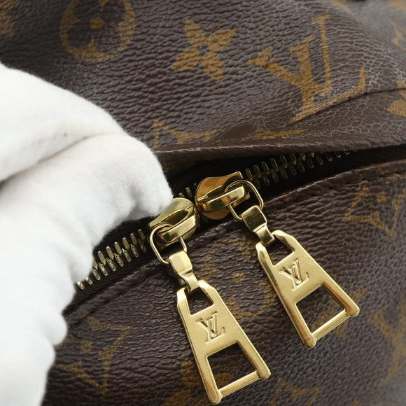 LOUIS VUITTON Monogram Palm Springs MM Backpack M44874 LV Auth BA12578
