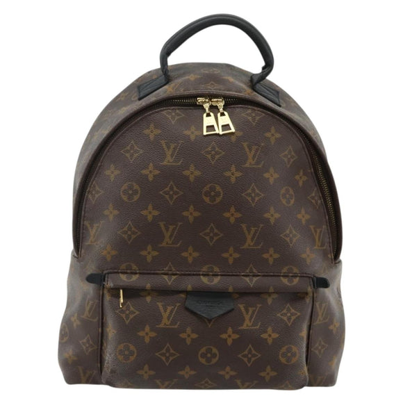 LOUIS VUITTON Monogram Palm Springs MM Backpack M44874 LV Auth BA12578