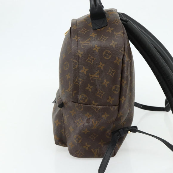 LOUIS VUITTON Monogram Palm Springs MM Backpack M44874 LV Auth BA12578