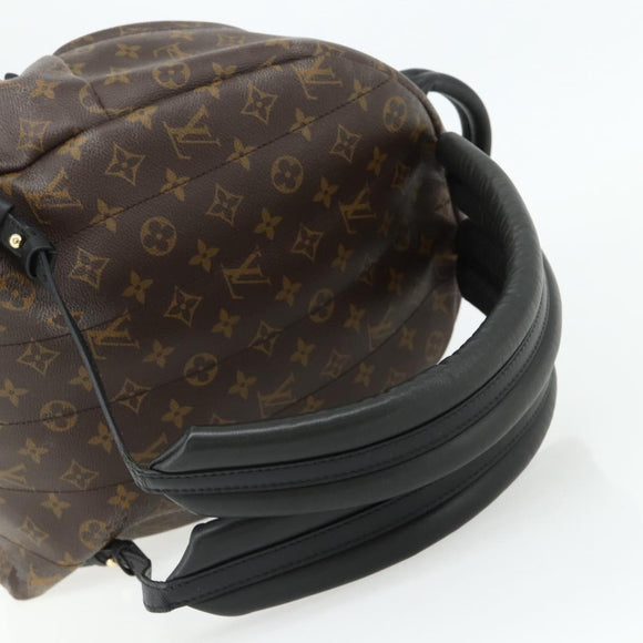 LOUIS VUITTON Monogram Palm Springs MM Backpack M44874 LV Auth BA12578