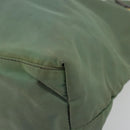 PRADA Tote Bag Nylon Green Gold Auth BA12579-9