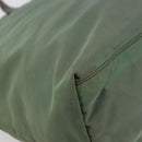 PRADA Tote Bag Nylon Green Gold Auth BA12579-16