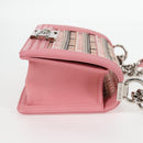 CHANEL Chain Matelasse Boy Chanel 20 Bag Lamb Skin Pink CC Auth BA1257AM-5