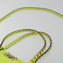 VALENTINO Tote Bag Leather 2way Yellow Gold Auth BA12585A-15