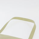 BURBERRY Shoulder Bag Leather Green Silver Auth BA12588A-8