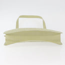 BURBERRY Shoulder Bag Leather Green Silver Auth BA12588A-9