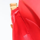 LOUIS VUITTON Monogram Vernis Thompson Street Tasche Rot Rouge M91094 Auth BA12592-22