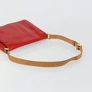 LOUIS VUITTON Monogram Vernis Thompson Street Tasche Rot Rouge M91094 Auth BA12592-7