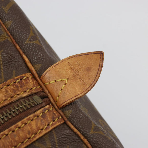 LOUIS VUITTON Monogram Sac Souple 45 Boston Tas M41624 LV Auth BA12596
