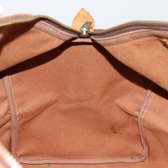 LOUIS VUITTON Monogram Sac Souple 45 Boston Tas M41624 LV Auth BA12596
