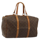 LOUIS VUITTON Monogram Sac Souple 45 Boston Tas M41624 LV Auth BA12596-1
