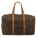 LOUIS VUITTON Monogram Sac Souple 45 Boston Tas M41624 LV Auth BA12596-13