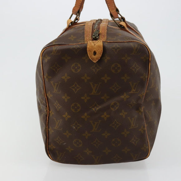 LOUIS VUITTON Monogram Sac Souple 45 Boston Tas M41624 LV Auth BA12596